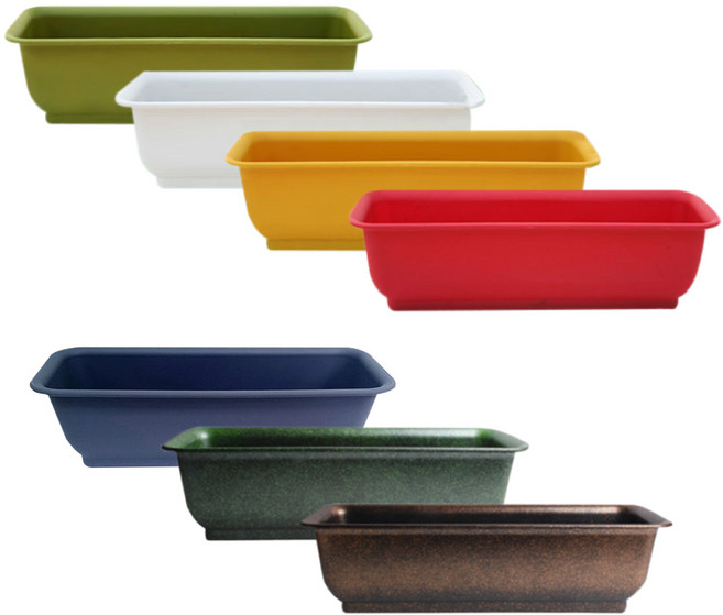 흙쟁이 담따 하우스팜 컬러 600 화분 텃밭가꾸기 베란다텃밭 플라스틱 저면관수 어린이 체험학습, (메탈골드) 1개