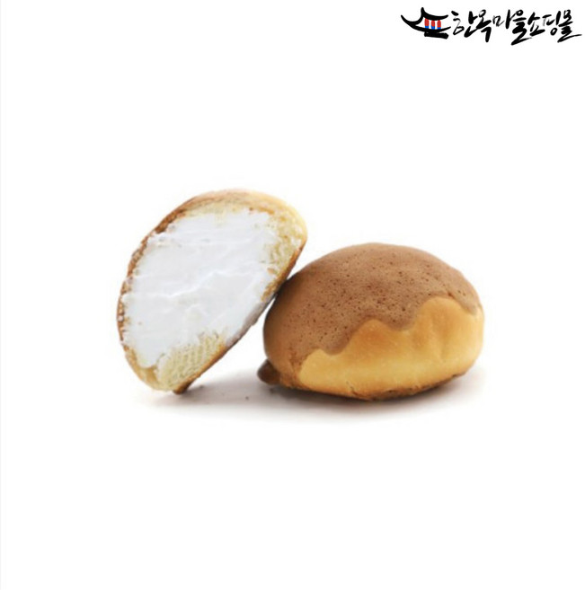 생크림 모카번 2개입 천년누리전주빵 전주명물 우리밀 식사대용 어린이간식 선물용빵