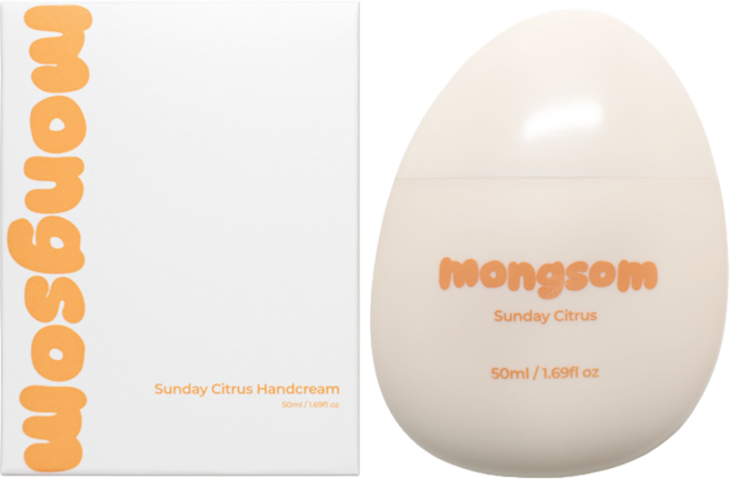 몽솜 끈적임없는 핸드크림 세라마이드 고보습 퍼퓸 선데이시트러스 50ml 1개