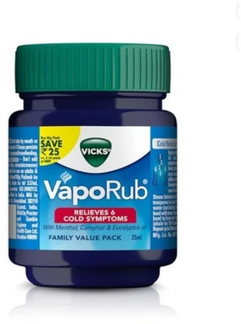 Vicks Vaporub - 25ml, 1개 - 쿠팡
