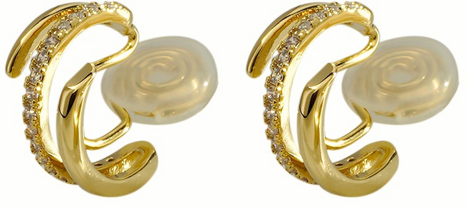 아즈블리 심플 데일리 귀 안뚫은 귀찌