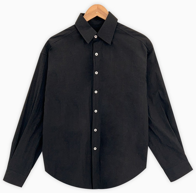 [55~88size] 여성 박시 카라 셔츠 긴팔남방 오피스룩 출근룩 캐주얼 빅사이즈