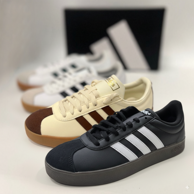 아디다스 코트베이스 운동화 남성 여성 단화 스니커즈 발편한 운동화 DUMBOX미니구두주걱 증정