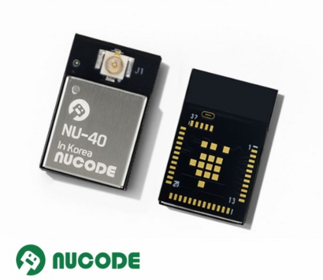 [NU40 IPEX] 누코드 블루투스 모듈 MCU 모듈 nRF52840 노르딕 국내 개발 AIoT 모듈 TE 안테나 KC FCC CE 인증, 모듈 (SMD)-단순배송