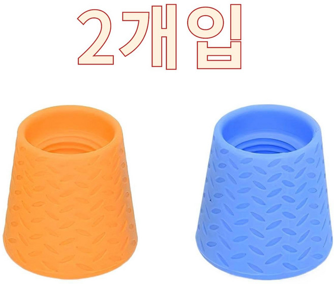 고양이 개 야외 샤워 헤드 샤워기 호스 휴대용 샤워헤드 실리콘 그린색 블루색 2개입, 블루색+오렌지색（1+1）세트