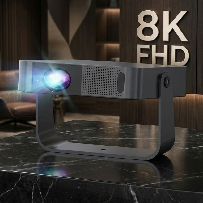 씨네오 8K 초고화질 2500안시 가정용 휴대용 프로젝터, 8K 2500안시 프로젝터