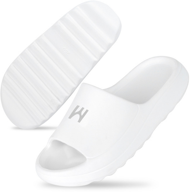 PWX Frank EVA 쿠션 슬리퍼 화이트