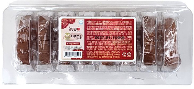 농소리 참약과, 1개, 240g