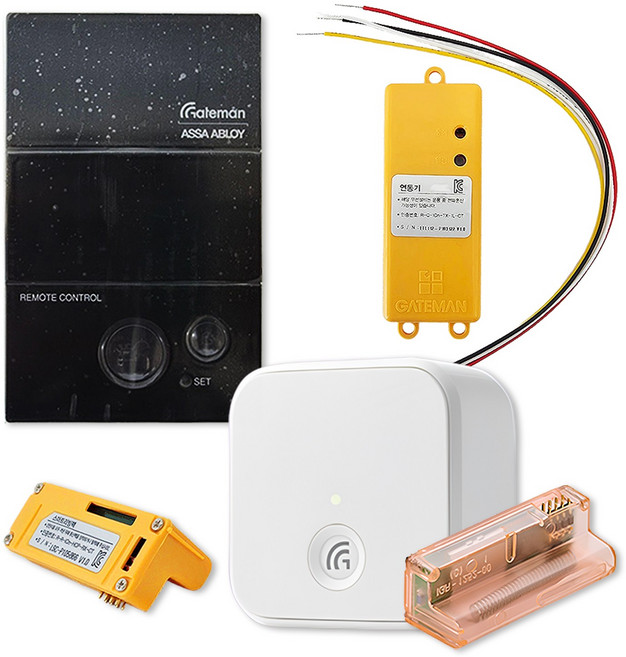 게이트맨 도어락 브릿지 세트 비디오폰 연동기 인터폰 월패드 모듈 리모컨 무선연동 블루투스, 5.리모컨만(모듈이 이미 있는 경우)