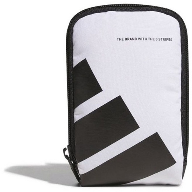 아디다스 정품 멀티 미니 골프공 골프티 주머니 파우치 방수 골프 필드용품 케이스, IN2761, 1개, 화이트