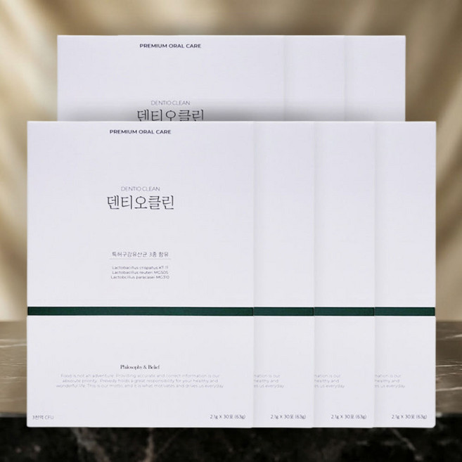 나인멜로 덴티오클린잇몸유산균 덴티오클린구강유산균 덴티오스덴티오클린 구강유산균 덴티오스, 7박스, 30회분