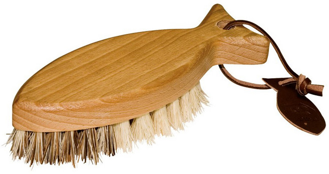 독일 레데커 레데커브러쉬 베지터블 브러쉬 피쉬디자인 야채 세척, 1개, .