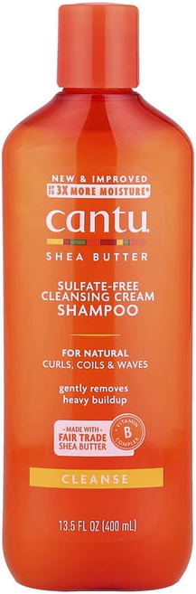 칸투 시어버터 설페이트 프리 클렌징 크림 샴푸 400ml, 1개 - 쿠팡