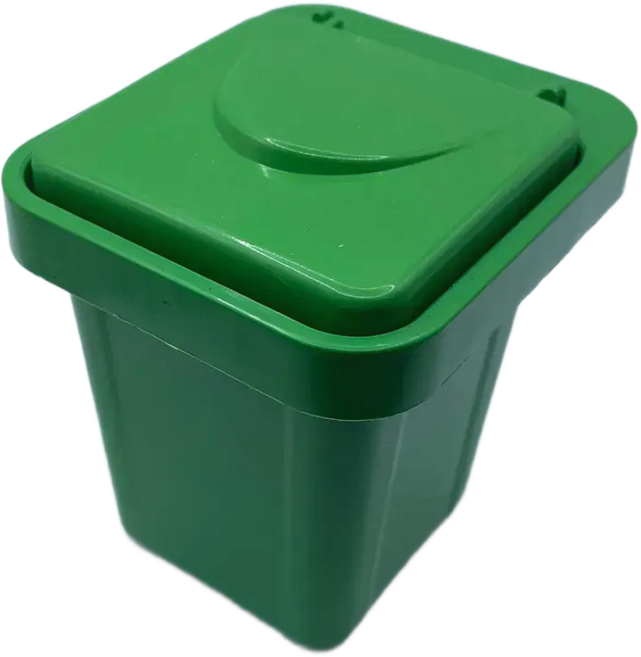 화장실 부착형 재떨이, 그린, 1개