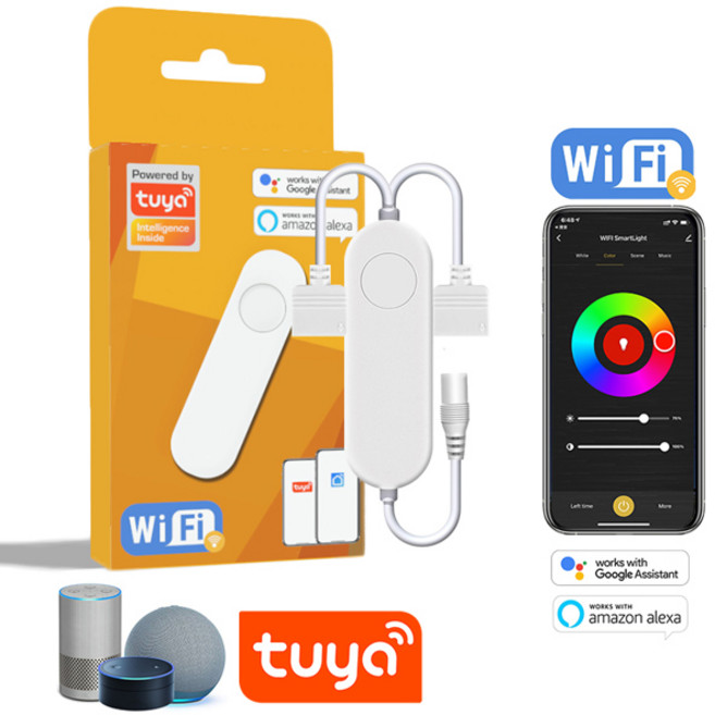 주소 지정 가능 컨트롤러 WIFI RG 조광기 WS2811 1603 스트립 용 Smartlife Alexa Assistant와 함께 작동, [04] RGB One Port, RGB One Port