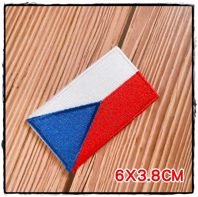 皮卡布 刺繡布貼 國旗臂章 魔鬼氈 patch