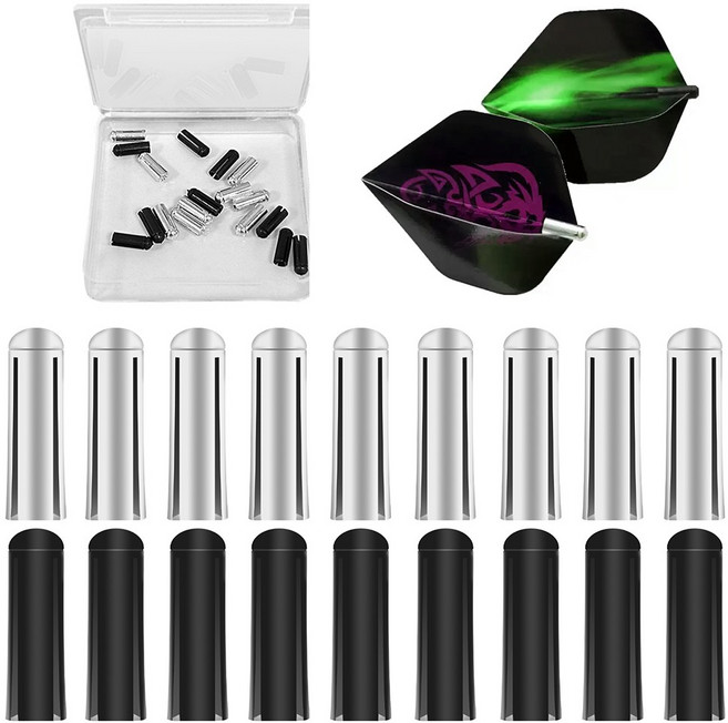 18개 알루미늄 다트 가드 긴 수명 다트 가드 작은 다트 가드 고정 다트 가드 90도 각도 다트 보정기 가벼운 다트 가드 다트 게임 화살촉 액세서리 다트 가드, 1개