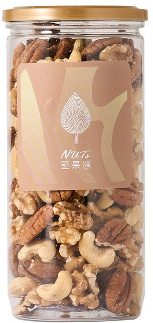 堅果匯NUTS 軟質3堅果 全素, 1個, 390g