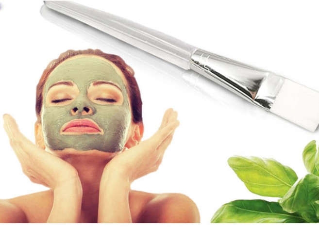 [어반굿즈] 팩 펴바르는 얼굴 화장품 브러쉬, 2개, 골드+실버