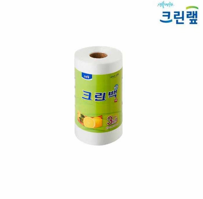 크린센스 가정용 롤백 200매 미니 17x25 cm, 3개