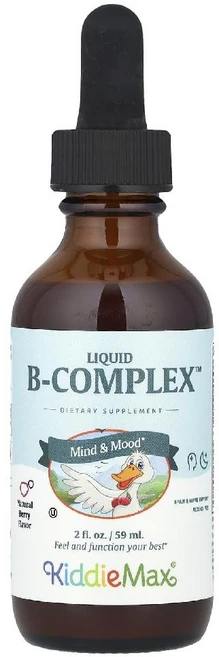 맥시헬스 어린이 비타민B 컴플렉스 액상 Liquid B-Complex 베리맛 59ml, 1개 - 쿠팡