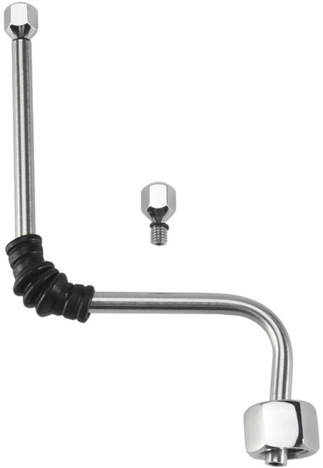 3홀 Delonghi 추가 노즐로 머신 EC680 Rancilio 업그레이드 스팀 EC685용 커피 완드, Silver