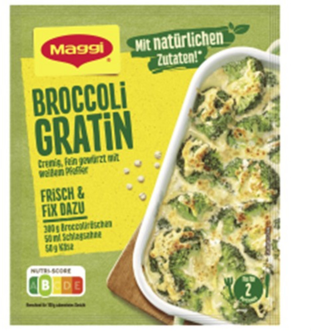 매기 Maggi 브로콜리 그라탕 베이스 소스, 1개, 36g