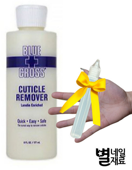 블루크로스 큐티클리무버 6oz 170ml 네일연화제+공병증정, 블루크로스 6oz(177ml)+공병증정, 1개