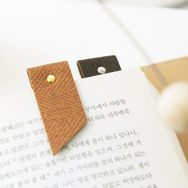가죽 책갈피 북마크 북마커 귀여운 선물용 페이지 마킹 인덱스 레더 책스타그램 북스타그램, E set, 1세트
