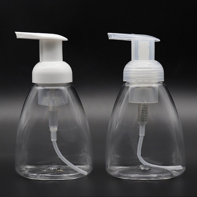 300ml 물비누 디스펜서 거품비누 샴푸통, 투명캡, 1개