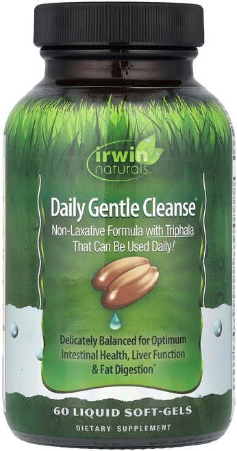 Irwin Naturals 데일리 젠틀 세척 60 액상 소프트 젤 Naturals (어윈 내추럴스), Irwin Naturals, 데일리 젠틀 세척, 60, 1개 - 쿠팡