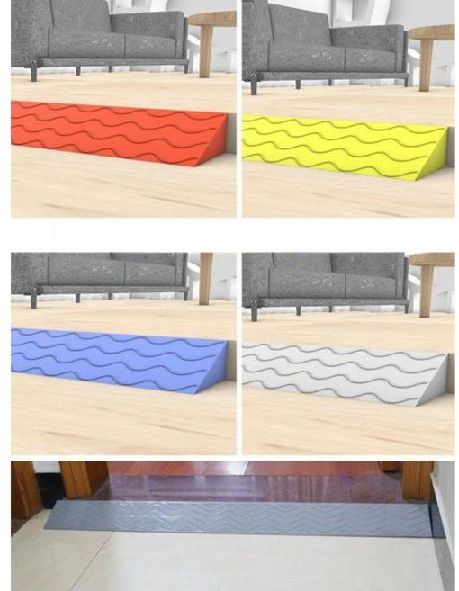 로봇청소기문턱 경사대 받침대 단차 높이 도어 1-10CM 경사로 현관 진입판, 회색 6cm 높이 (색상 변경가능), 1개