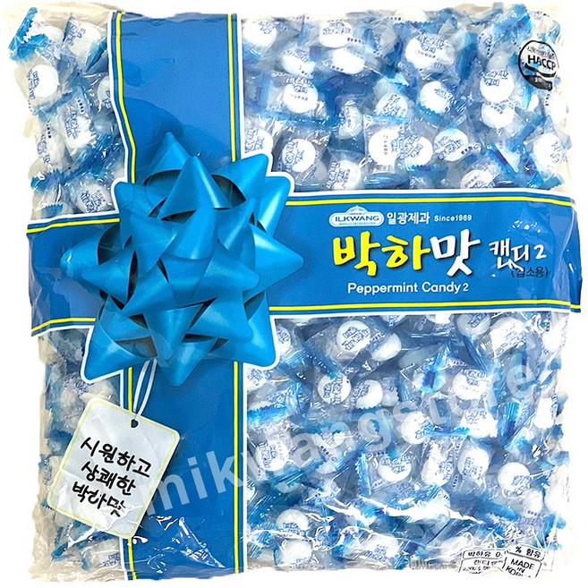 일광제과 상쾌한 박하맛캔디, 2kg, 1개