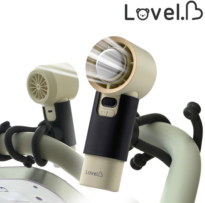 러블비 휴대용 냉각 유모차 선풍기 문어발 거치대 슈퍼 착쿨러 핸디 손풍기, 1개, 문어발 단품