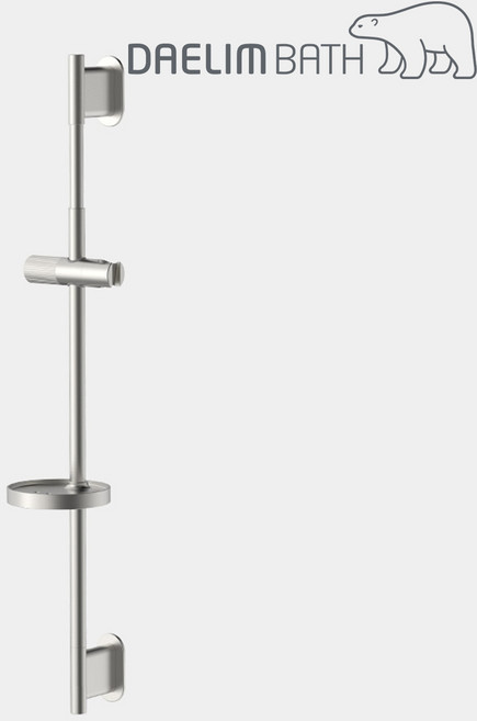 대림바스 DL-S4116SN 니켈무광 가변형슬라이드바 샤워걸이 높이 각도 조절 DLS4116SN 샤워바
