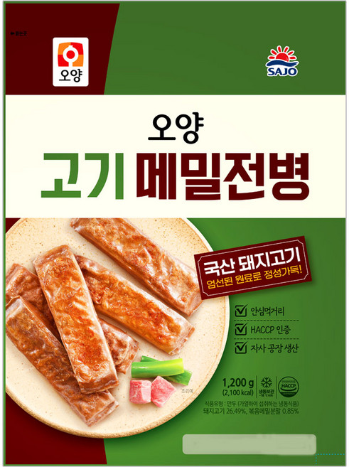 사조 메밀전병(고기맛)1.2kg사조, 1.2kg, 1개