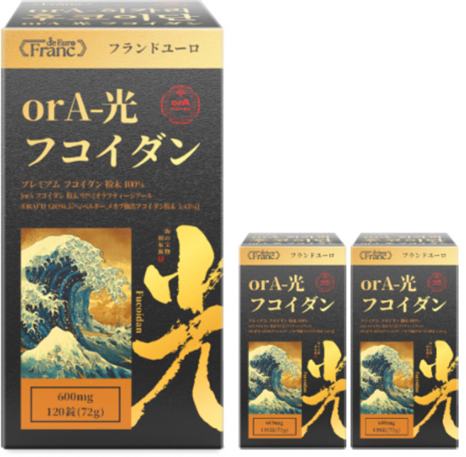 orA 히카리 후코이단 100% 국내산 미역귀, 3개, 120정