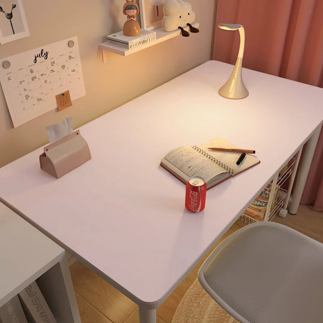 자홀포 고급 가죽 데스크매트 테이블 매트 마우스패드 책상 보호매트 1200*600mm, 핑크