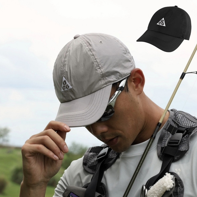 나이키 ACG 드라이 핏 클럽 트레일 캡 컬리지 블랙 그레이 FB6533-010 009