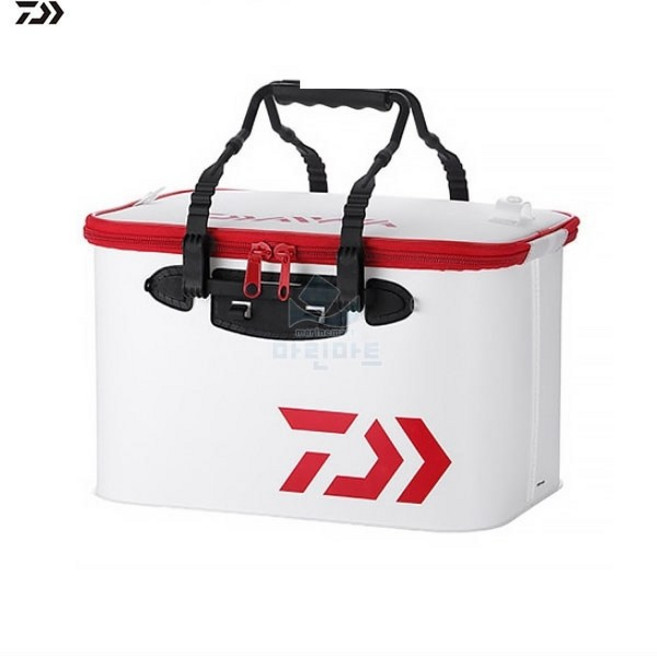 다이와 슈퍼바캉 FH40(KSA) 밑밥통 바칸 살림통, 화이트/블랙 (094566)