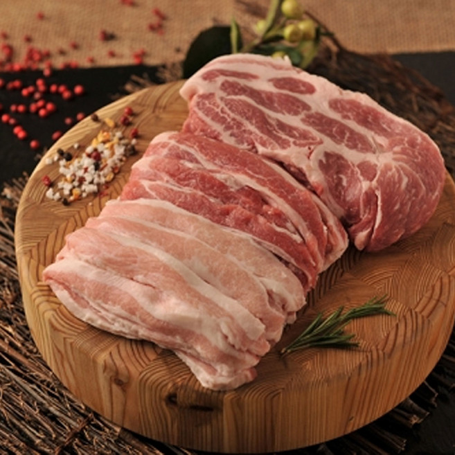 (주)가천린포크 목살+가브리살+항정살 총600g(각200g씩), 600g, 1개