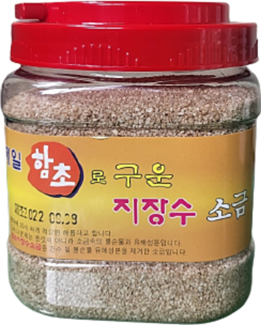 함초로구운 저염도소금1.5kg, 500g, 1개