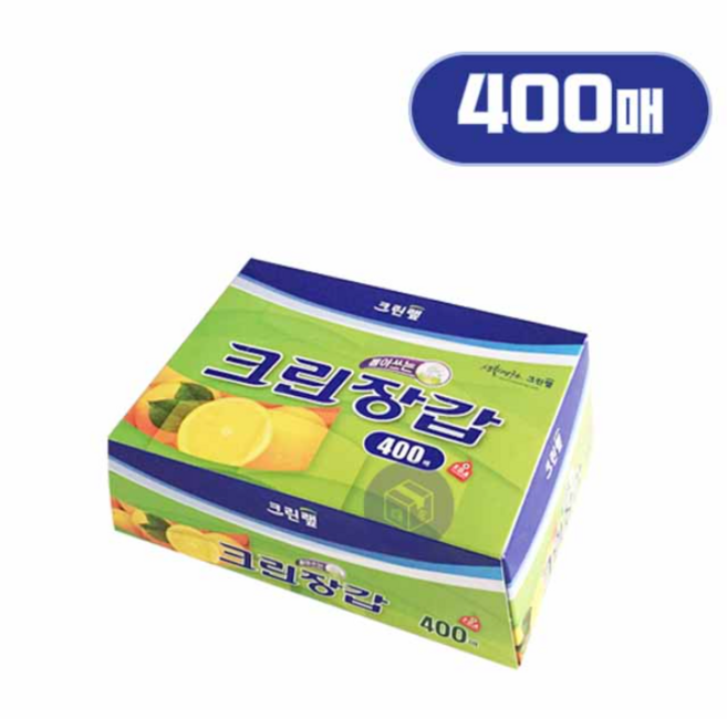 크린랩 크린장갑, 400개, 1개
