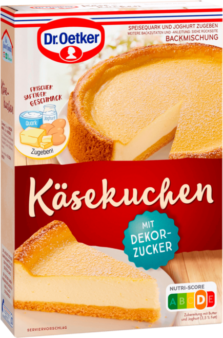 닥터 외트커 치즈 케이크[믹스], 1개, 580g