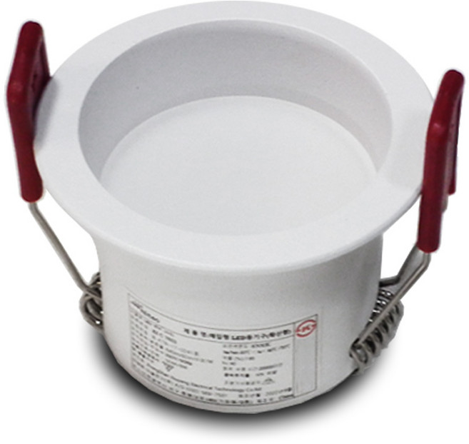 니테오 LED 움푹 다운라이트 2인치 8W 방습, 1개, 전구색
