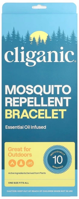 클리가닉 모기 퇴치 팔찌 10개입 CLG-00700 - 쿠팡