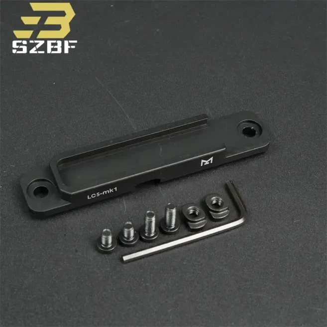 Mlok Keymod 20MM 레일 마운트 SF 스위치 슬롯 M600 에어소프트 스카우트 라이트 세트 압력 패드 피카티니, 01 빠른  Mainland