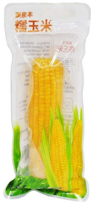 <킹콩푸드>삶은 찰옥수수 찰 옥수수 전자렌지 낱개포장, 10개, 260g