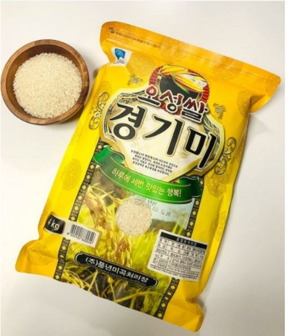 경기 평택 오성쌀(4Kg) / 26년산 햅쌀, 4kg, 1개, 상등급