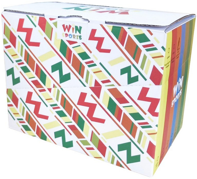 WiN SPORTS 電解質能量粉末, 18個裝, 一盒(2027.06),莓果, 40g